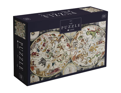 Térkép 1 Interdruk 1000 darabos kirakó puzzle (ID-PUZ1000SM) - puzzlegarden