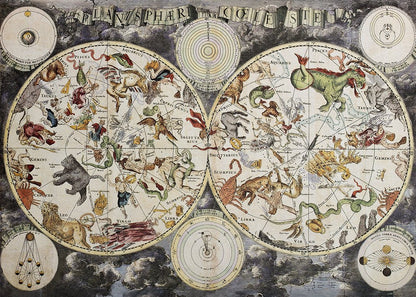 Térkép 1 Interdruk 1000 darabos kirakó puzzle (ID-PUZ1000SM) - puzzlegarden