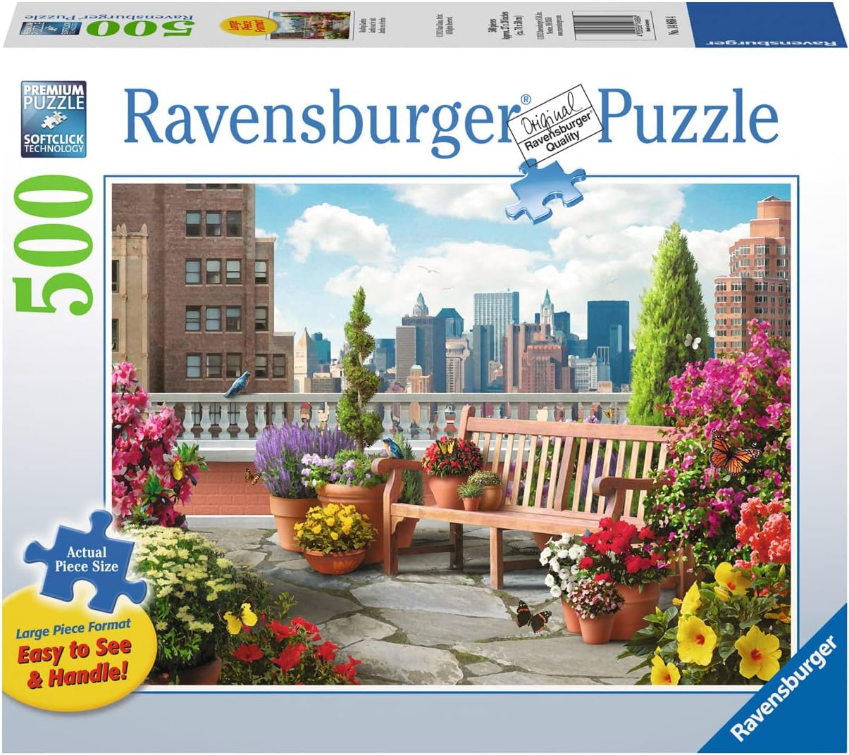 Tetőterasz - XXL Ravensburger 500 darabos kirakó puzzle (RA-14868 4005556148684) - puzzlegarden