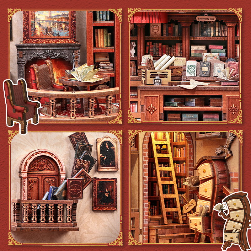 Thames könyvesbolt CuteBee 343 darabos kirakó puzzle (CB-CWGB405) - puzzlegarden