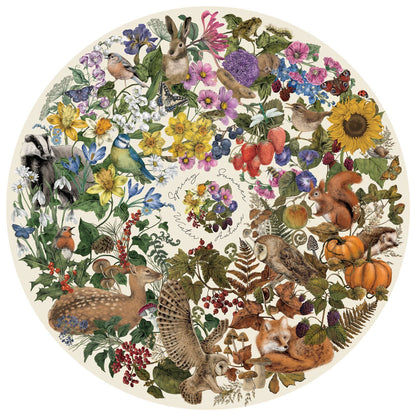 The Art File – A természet évszakai Gibsons 500 darabos kirakó puzzle (G-G3710) - puzzlegarden