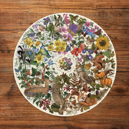 The Art File – A természet évszakai Gibsons 500 darabos kirakó puzzle (G-G3710) - puzzlegarden
