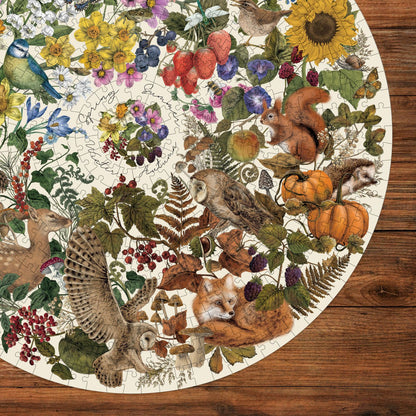 The Art File – A természet évszakai Gibsons 500 darabos kirakó puzzle (G-G3710) - puzzlegarden