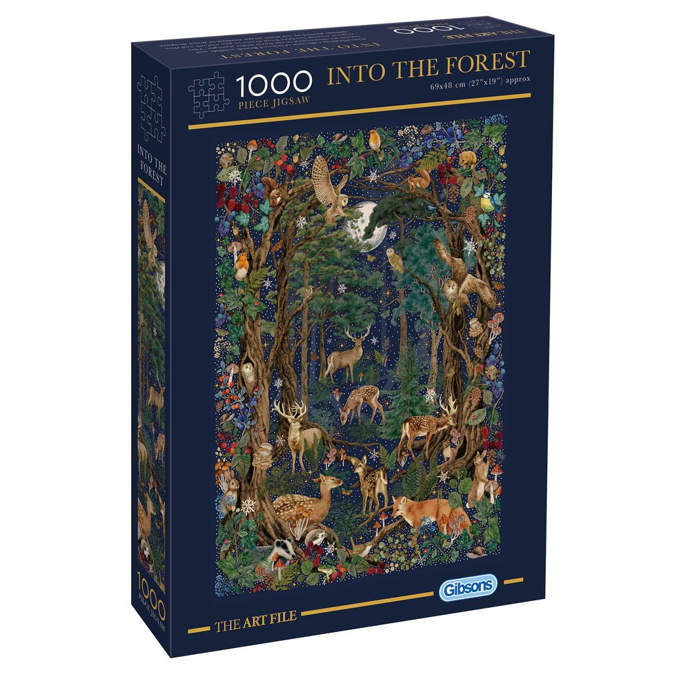 The Art File: Into the Forest Gibsons 1000 darabos kirakó puzzle (G - G7211 5012269072112) - puzzlegarden