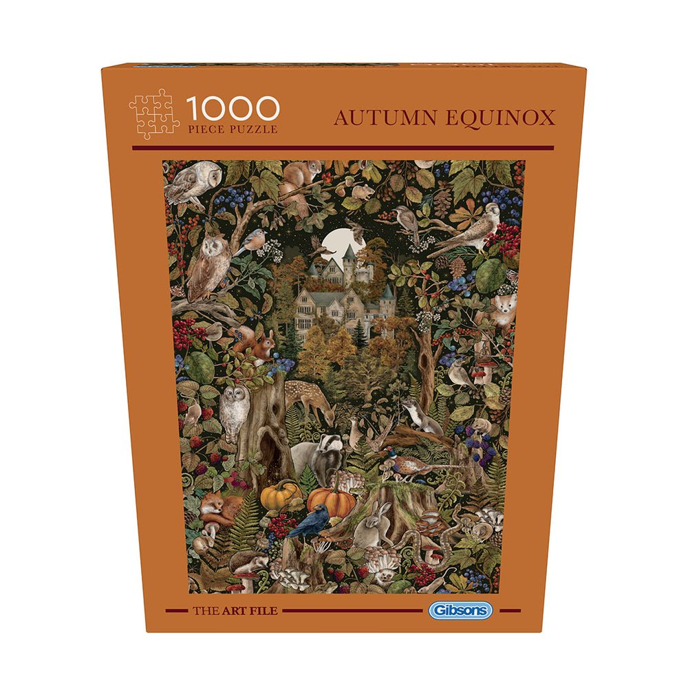 The Art File: Őszi napéjegyenlőség Gibsons 1000 darabos kirakó puzzle (G - G7216 5012269072167) - puzzlegarden