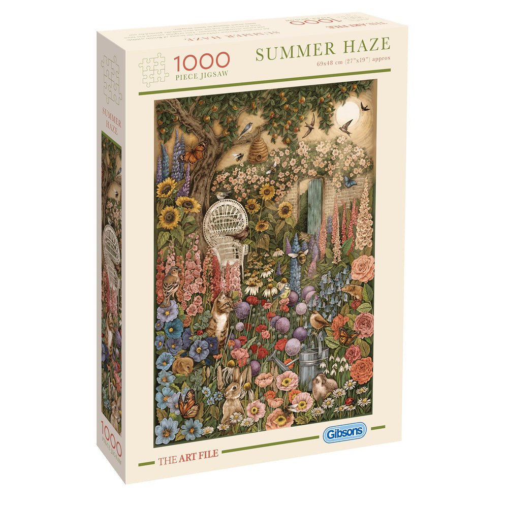 The Art File: Summer Haze Gibsons 1000 darabos kirakó puzzle (G - G7212 5012269072129) - puzzlegarden