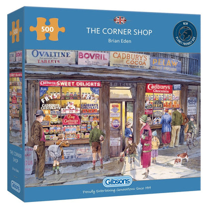 The Corner Shop Gibsons 500 darabos kirakó puzzle (G - G857 5012269008579) - puzzlegarden