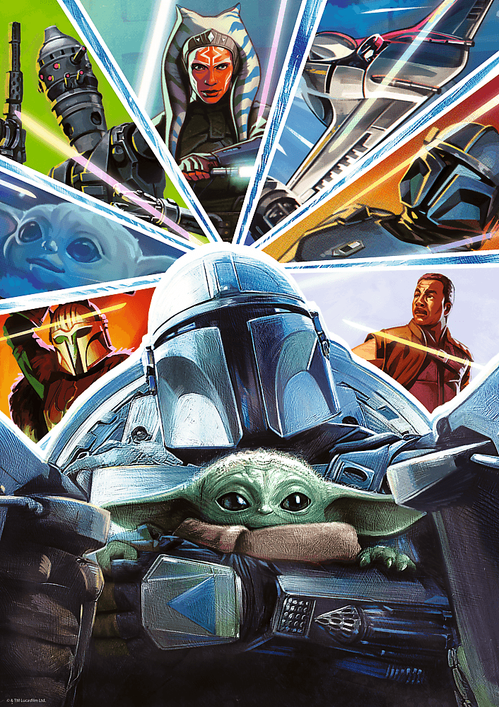 The Mandalorian: Együtt az úton Trefl 1000 darabos kirakó puzzle (TR-12146) - puzzlegarden