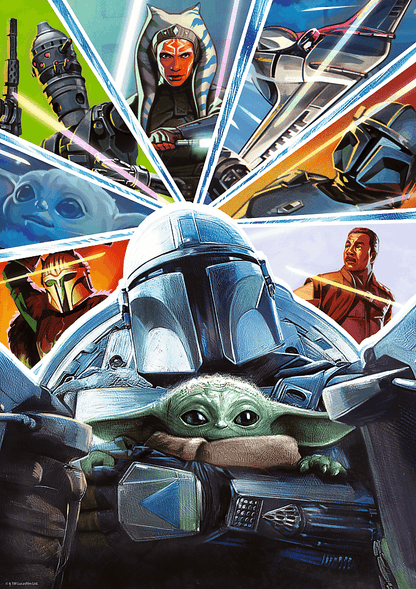 The Mandalorian: Együtt az úton Trefl 1000 darabos kirakó puzzle (TR-12146) - puzzlegarden