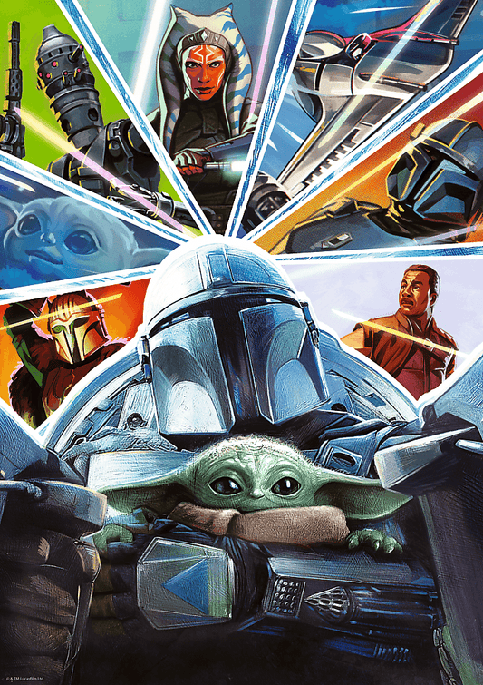 The Mandalorian: Együtt az úton Trefl 1000 darabos kirakó puzzle (TR-12146) - puzzlegarden