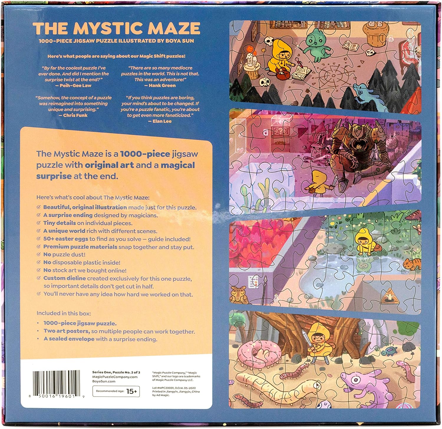 The Mystic Maze Magic Puzzle Company 1000 darabos kirakó puzzle (MP-850016196019 850016196019) - puzzlegarden