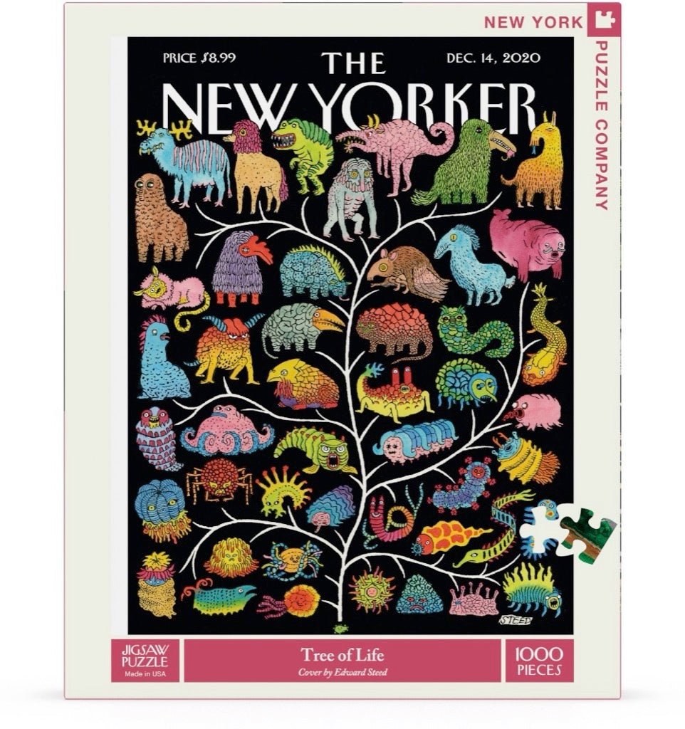 The New Yorker - Az Élet Fája New York Puzzle Company 1000 darabos kirakó puzzle (NYPC - NPZNY2138 819844018887) - puzzlegarden