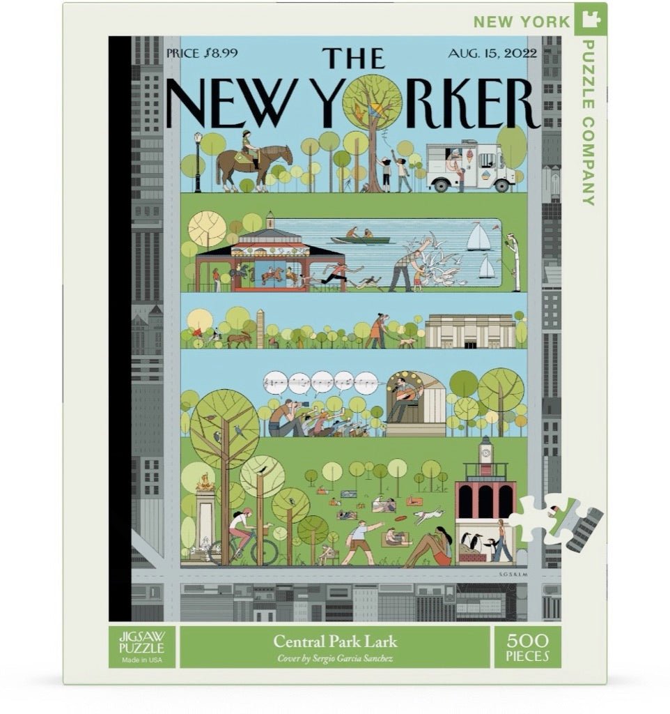 The New Yorker - Central Parki vidámság New York Puzzle Company 500 darabos kirakó puzzle (NYPC - NPZNY2372 840291700674) - puzzlegarden