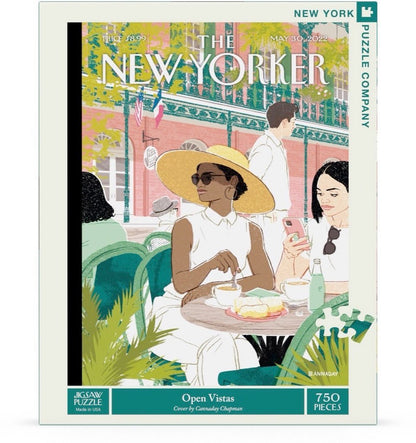 The New Yorker - Nyitott távlatok New York Puzzle Company 750 darabos kirakó puzzle (NYPC - NPZNY2376 840291700711) - puzzlegarden