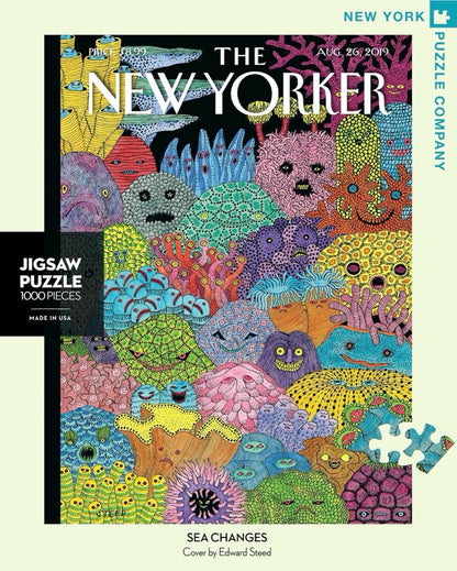 The New Yorker - Tengeri változások New York Puzzle Company 1000 darabos kirakó puzzle (NYPC - NPZNY2052 819844016647) - puzzlegarden