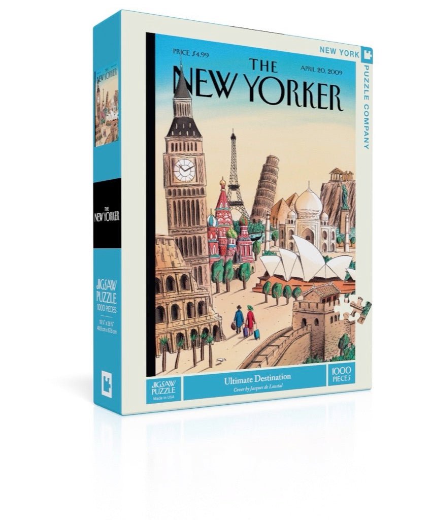 The New Yorker - Uticélok New York Puzzle Company 1000 darabos kirakó puzzle (NYPC - NY024 819844012007) - puzzlegarden