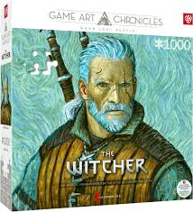 The Witcher - Geralt van Gogh stílusában Good Loot 1000 darabos kirakó puzzle (GL - 5908305247548 5908305247548) - puzzlegarden