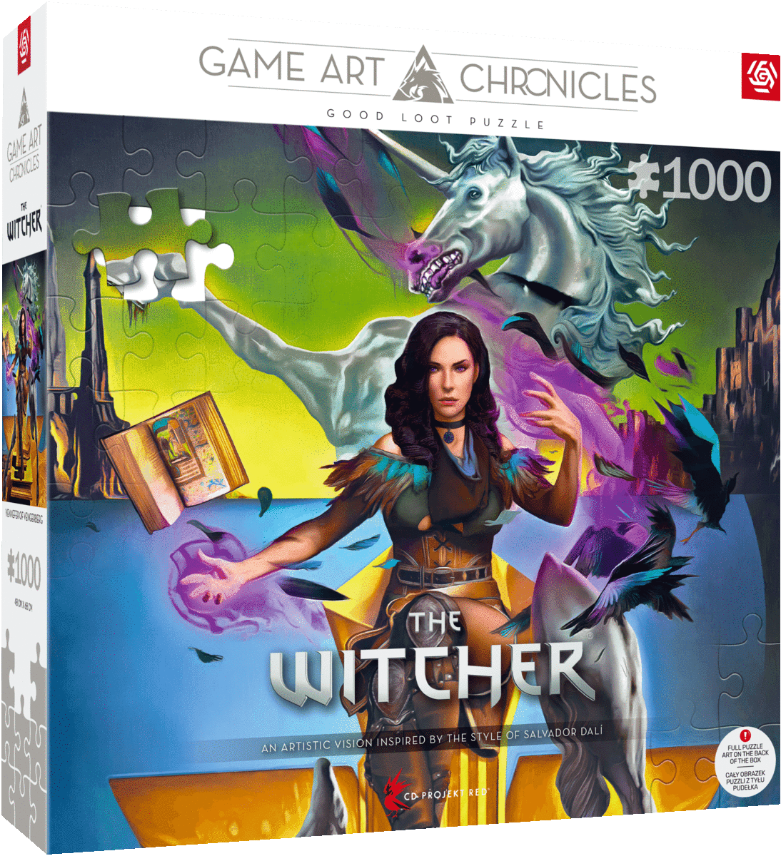 The Witcher - Yennefer Salvador Dalí stílusában Good Loot 1000 darabos kirakó puzzle (GL - 5908305247555 5908305247555) - puzzlegarden