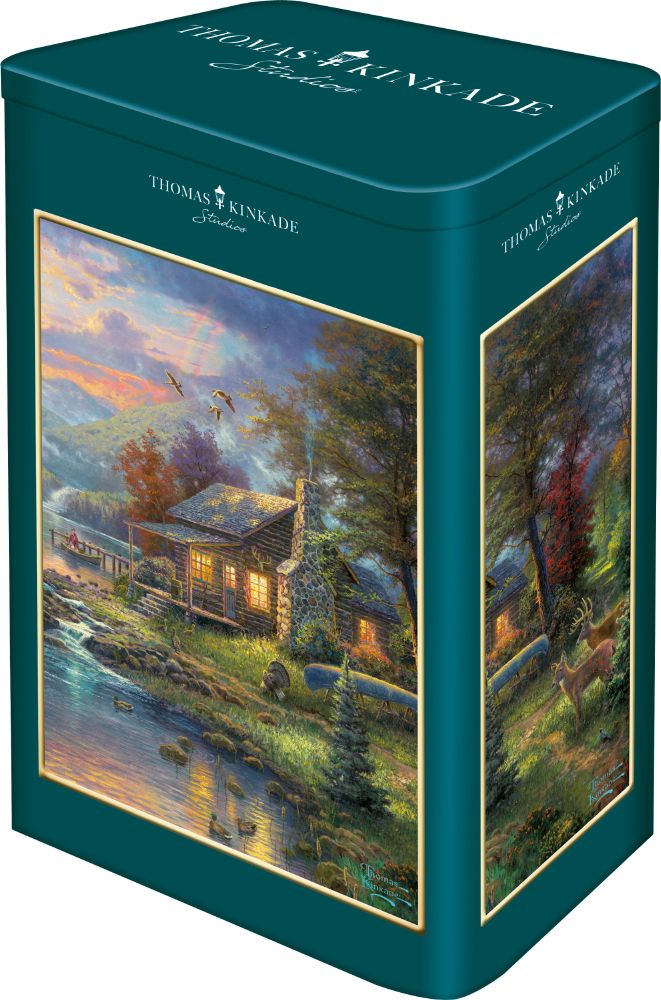 Thomas Kinkade - A természet paradicsoma - díszdobozban Schmidt Spiele 500 darabos kirakó puzzle (SCH-59691) - puzzlegarden