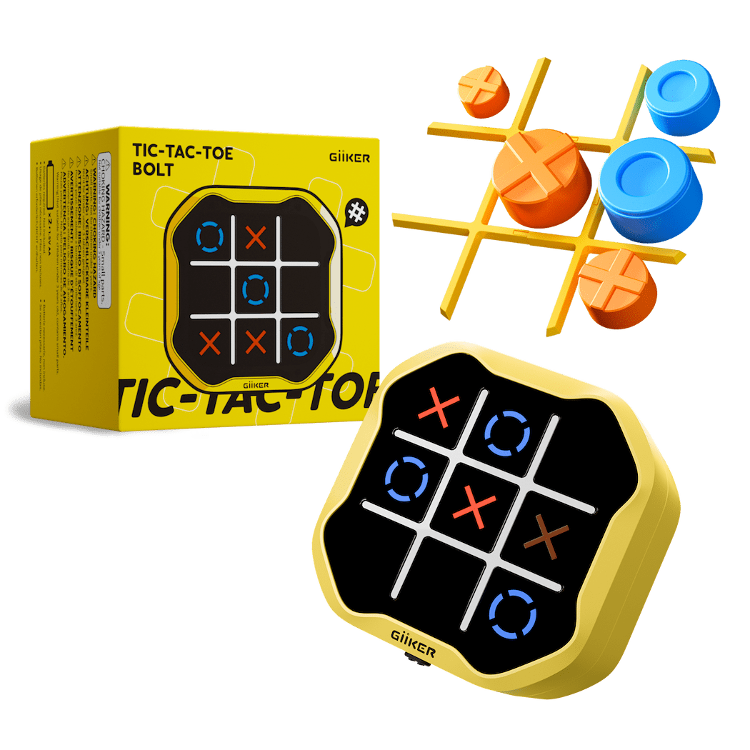 Tic - Tac - Toe Bolt - Végtelen Amőba - elektronikus logikai játék Giiker egyéb darabos kirakó puzzle (GI-6971421890393) - puzzlegarden
