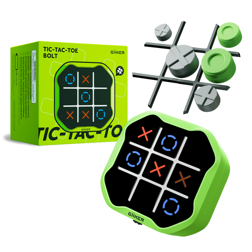 Tic - Tac - Toe Bolt - Végtelen Amőba - elektronikus logikai játék Giiker egyéb darabos kirakó puzzle (GI-6971421890430) - puzzlegarden