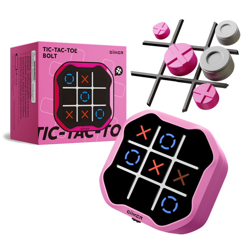 Tic - Tac - Toe Bolt - Végtelen Amőba - elektronikus logikai játék Giiker egyéb darabos kirakó puzzle (GI-6971421890447) - puzzlegarden