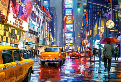 Times Square, New York Castorland 1000 darabos kirakó puzzle (C-103911 5904438103911) - puzzlegarden