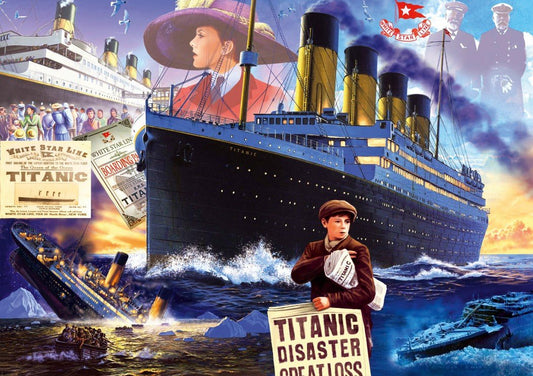 Titanic Bluebird 1000 darabos kirakó puzzle (BB-70231-P 3663384702310) - puzzlegarden