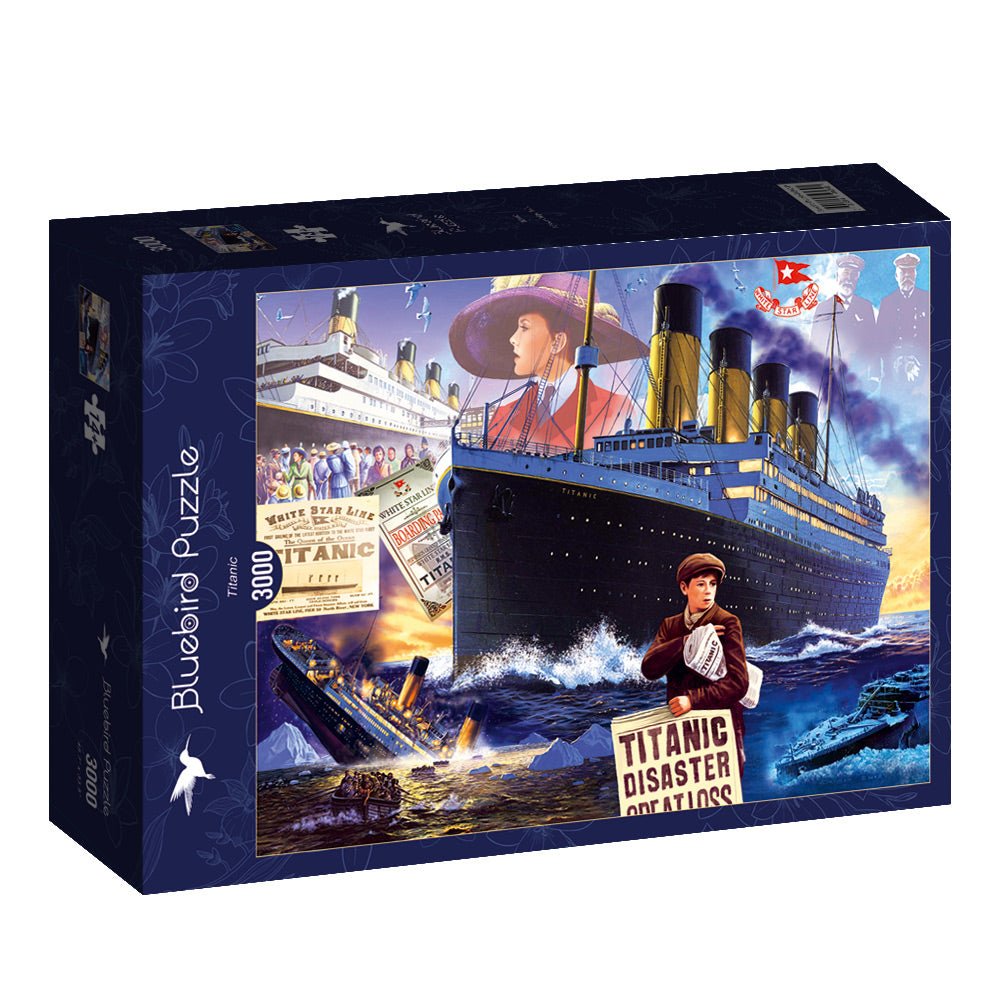 Titanic Bluebird 3000 darabos kirakó puzzle (BB-70560-P 3663384705601) - puzzlegarden