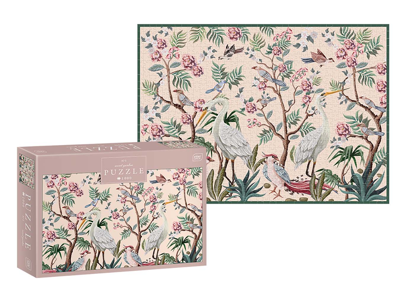 Titkos kert 1 Interdruk 1000 darabos kirakó puzzle (ID-PUZ1000SG1) - puzzlegarden