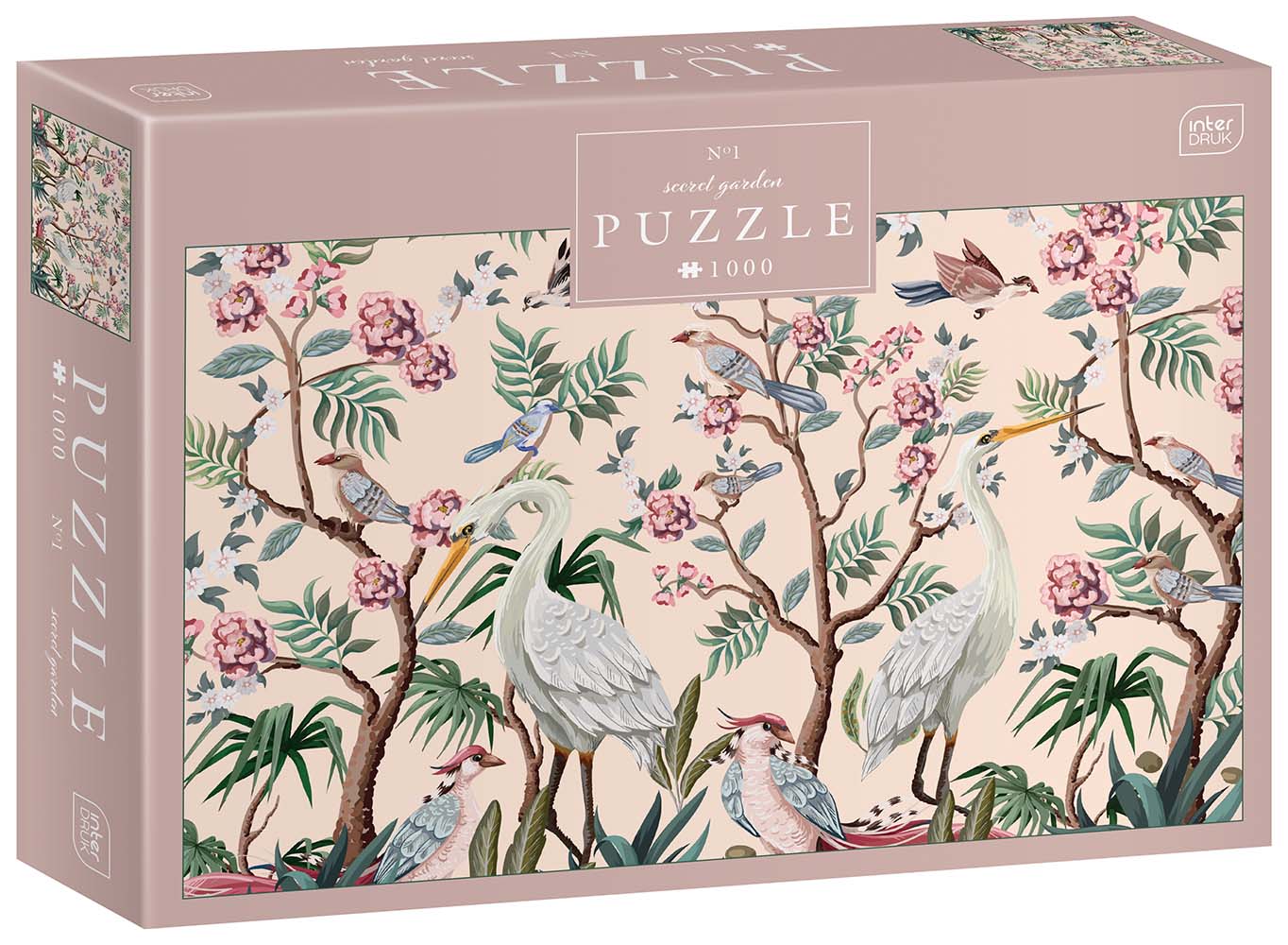 Titkos kert 1 Interdruk 1000 darabos kirakó puzzle (ID-PUZ1000SG1) - puzzlegarden