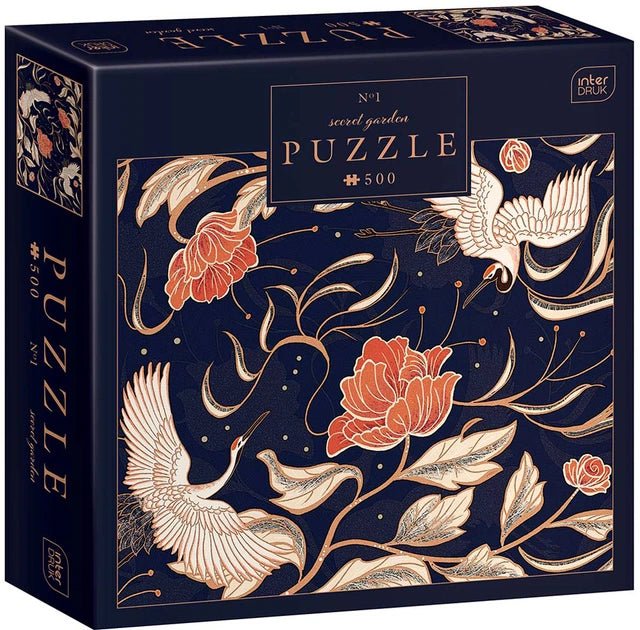 Titkos kert 1 Interdruk 500 darabos kirakó puzzle (ID-PUZ500SG1) - puzzlegarden
