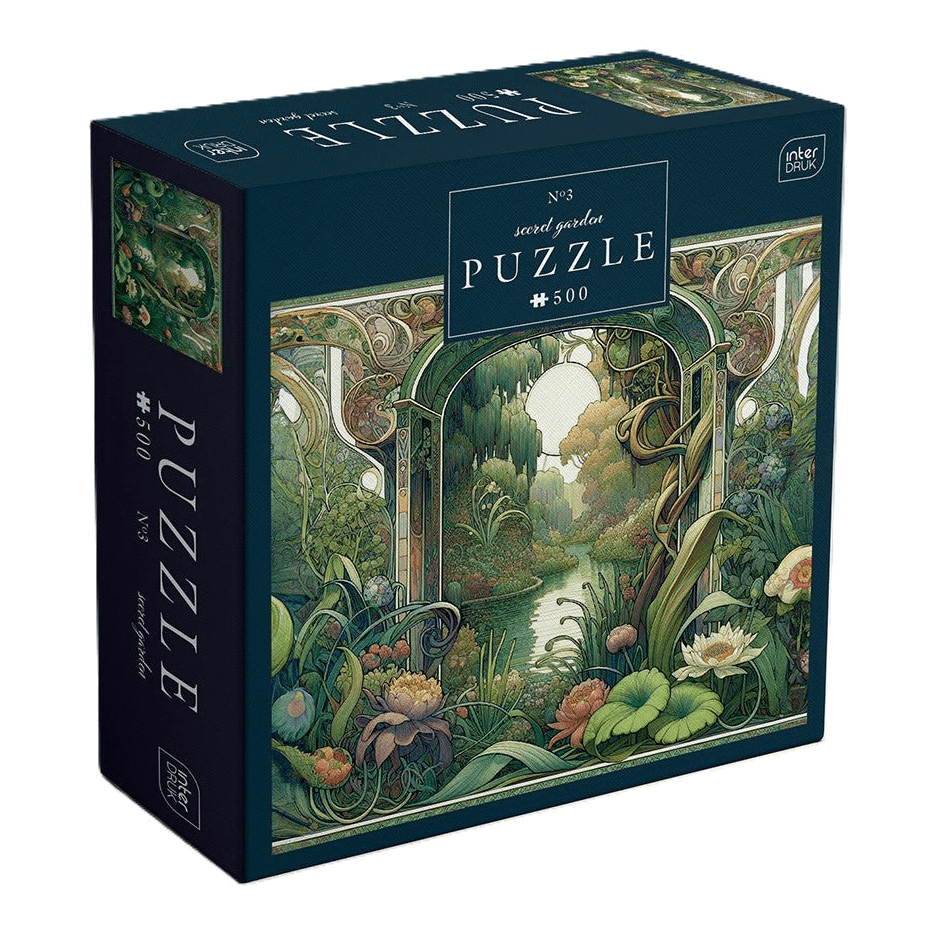 Titkos kert 3 Interdruk 500 darabos kirakó puzzle (ID-5902277370099) - puzzlegarden