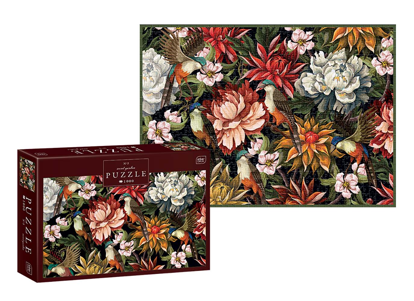 Titkos kert 3 Interdruk 1000 darabos kirakó puzzle (ID-PUZ1000SG3) - puzzlegarden
