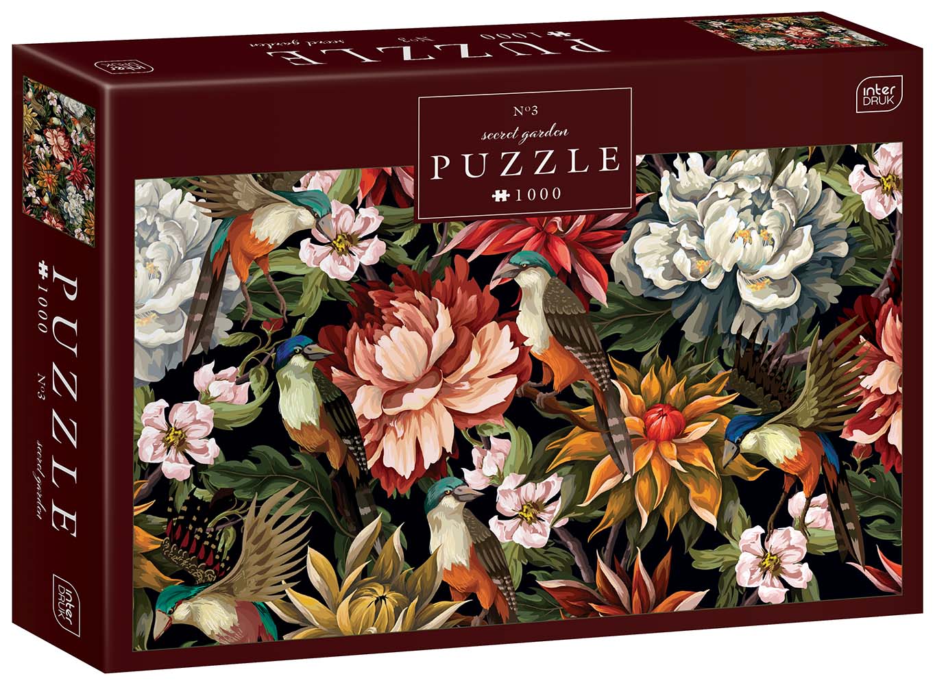Titkos kert 3 Interdruk 1000 darabos kirakó puzzle (ID-PUZ1000SG3) - puzzlegarden