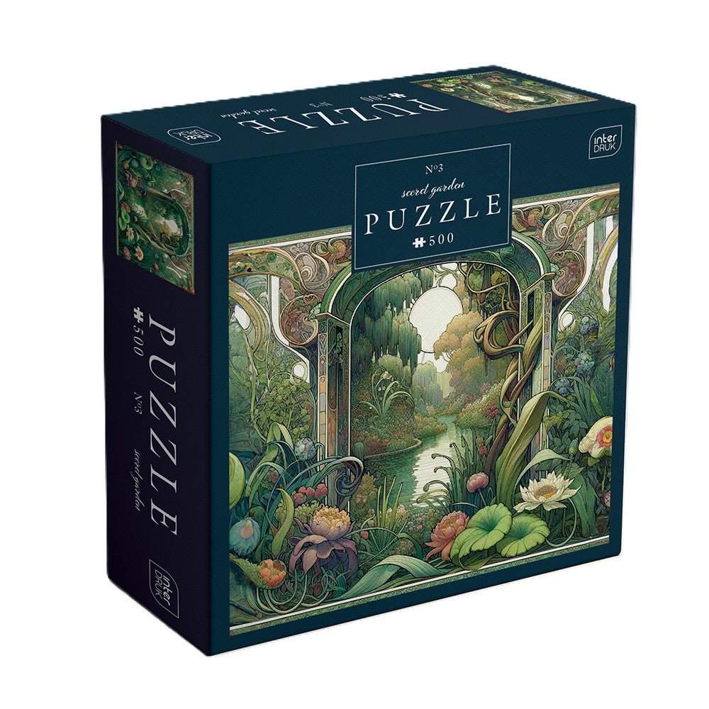Titkos kert 3 Interdruk 500 darabos kirakó puzzle (ID-PUZ500SG3) - puzzlegarden