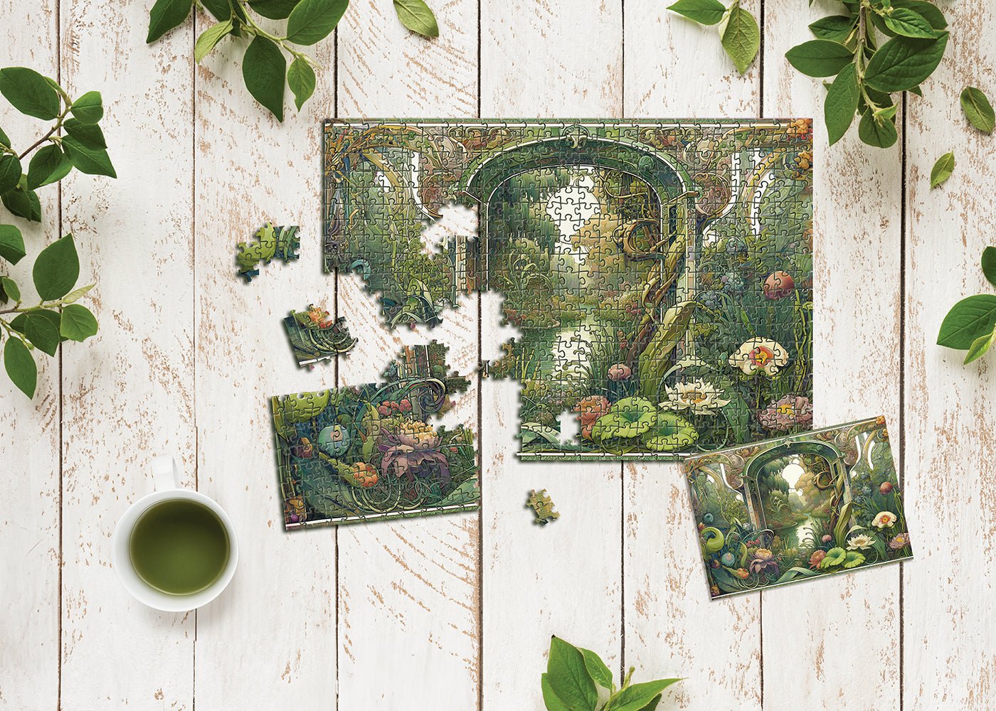 Titkos kert 3 Interdruk 500 darabos kirakó puzzle (ID-PUZ500SG3) - puzzlegarden