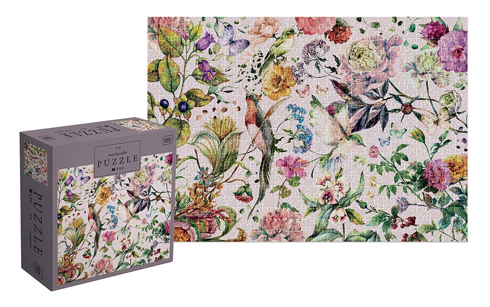 Titkos kert 4 Interdruk 500 darabos kirakó puzzle (ID-PU500SG4) - puzzlegarden