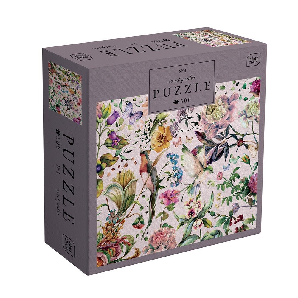 Titkos kert 4 Interdruk 500 darabos kirakó puzzle (ID-PU500SG4) - puzzlegarden