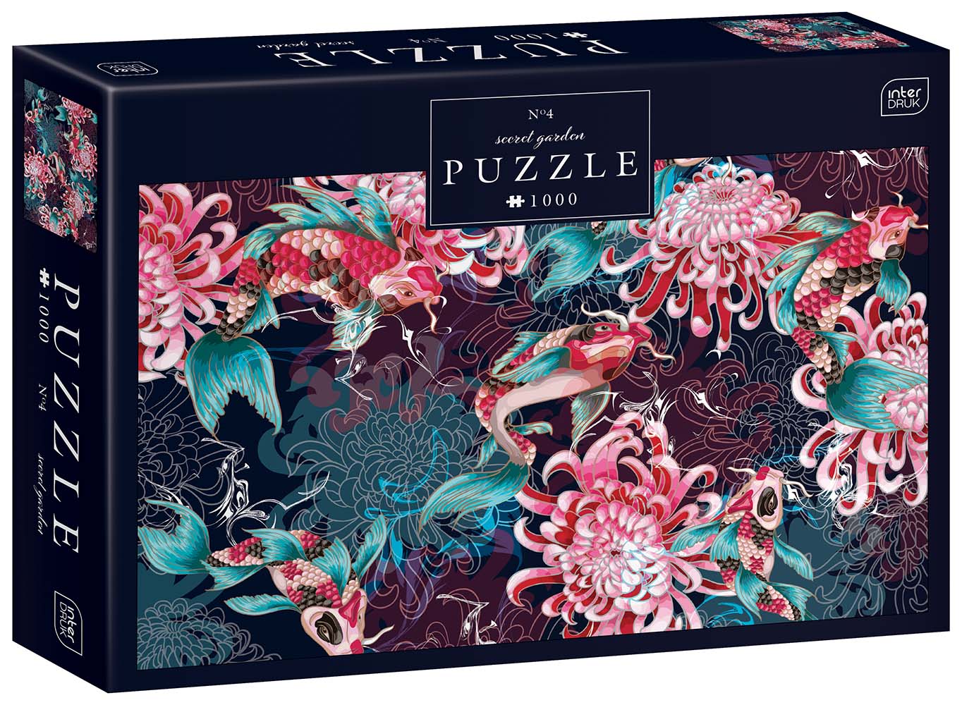 Titkos kert 4 Interdruk 1000 darabos kirakó puzzle (ID-PUZ1000SG4) - puzzlegarden