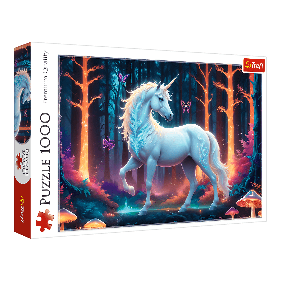 Titokzatos unikornis Trefl 1000 darabos kirakó puzzle (TR-10955) - puzzlegarden