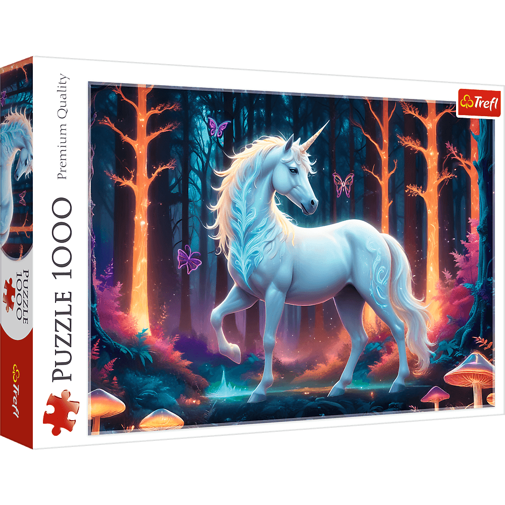 Titokzatos unikornis Trefl 1000 darabos kirakó puzzle (TR - 10955) - puzzlegarden