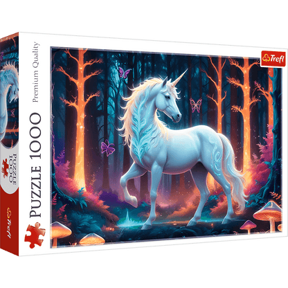 Titokzatos unikornis Trefl 1000 darabos kirakó puzzle (TR - 10955) - puzzlegarden