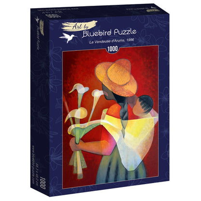 Toffoli - A virágáruslány Bluebird 1000 darabos kirakó puzzle (BB-60136 3663384601361) - puzzlegarden