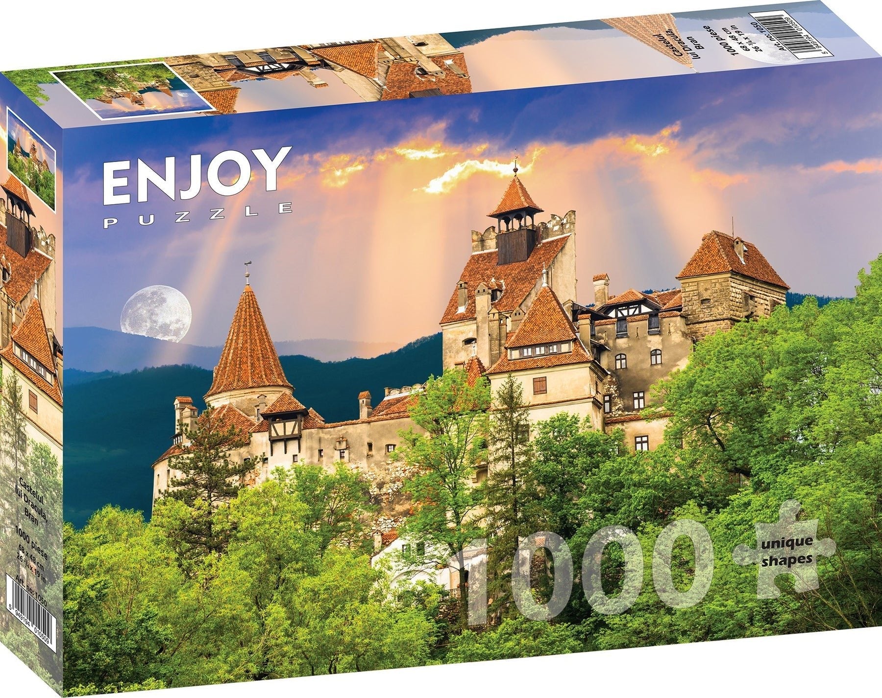 Törcsvári Drakula kastély ENJOY 1000 darabos kirakó puzzle (EN-1050 5949194010509) - puzzlegarden