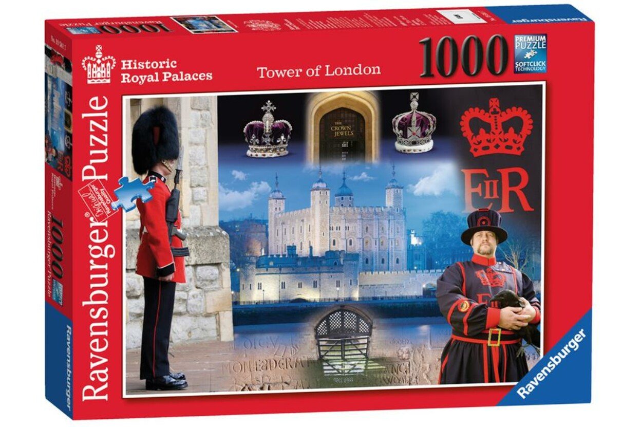 Történelmi királyi paloták - Tower of London Ravensburger 1000 darabos kirakó puzzle (RA-19581 4005556195817) - puzzlegarden