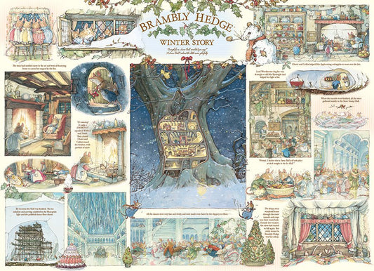Töviszug – Téli történet Cobble Hill 1000 darabos kirakó puzzle (CH - 40018) - puzzlegarden
