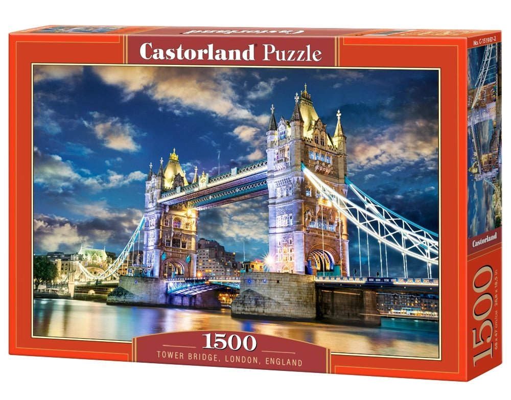 Tower Bridge, London Castorland 1500 darabos kirakó puzzle (C-151967 5904438151967) - puzzlegarden