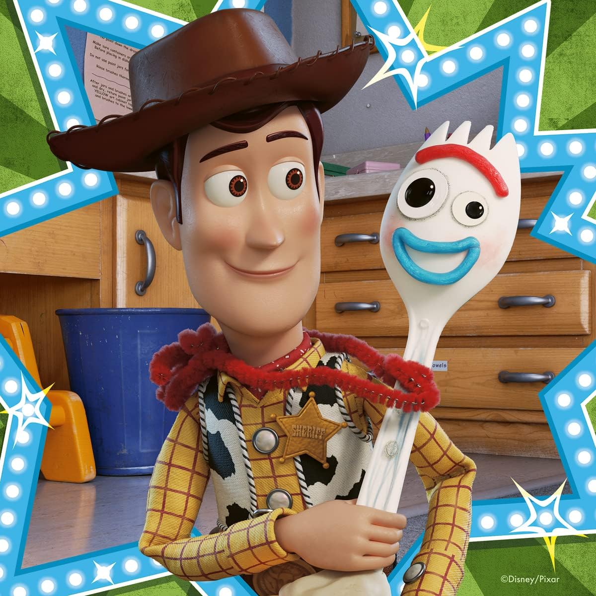 Toy Story 4 - 3x49 Ravensburger 49 darabos kirakó puzzle (RA-08067 4005556080670) - puzzlegarden