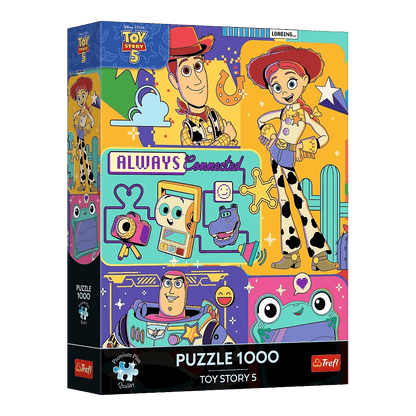 Toy Story 5 – A játékok világa Trefl 1000 darabos kirakó puzzle (TR-12148) - puzzlegarden